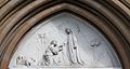 Tympanum of Christ giving the keys at St Macartan's Cathedral, Monaghan[4]