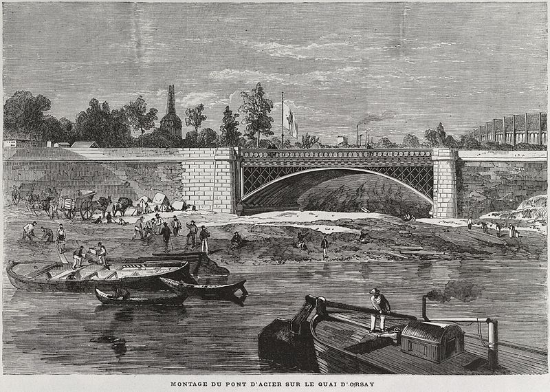 File:Montage du pont d'acier sur le quai d'Orsay.jpg