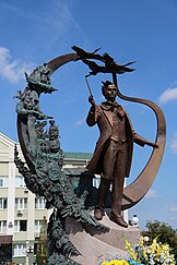 Monumen didedikasikan untuk Taras Shevchenko.jpg