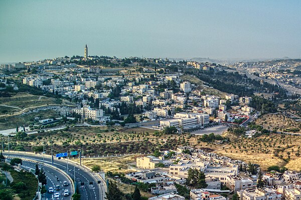 A-Sawane Neighborhood on the Mount of Olives