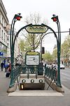 Mouton-Duvernet metro station, Paris 6 April 2014 002.jpg