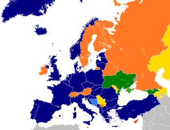 NATO relations in Europe (disputed territories).svg