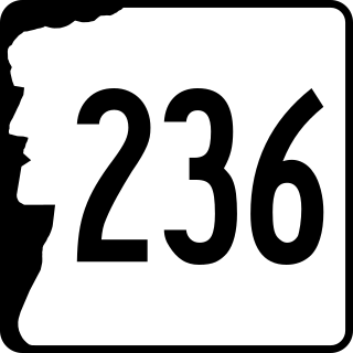 <span class="mw-page-title-main">New Hampshire Route 236</span> State highway in Strafford County, New Hampshire, US