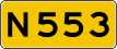 Voormalige provinciale weg 553