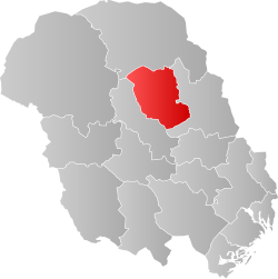 Hjartdal – Mappa