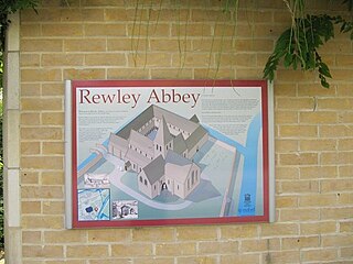 <span class="mw-page-title-main">Rewley Abbey</span> Abbey in Oxford, England