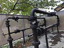 A small natural gas pipeline substation in Bowling Green, Ohio Natural Gas Pipeline Station.jpg