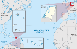 Karibescht Holland: Hollännesch Inselen an der Karibik, besonnesch Gemenge vun Holland (Bonaire, Sint Eustatius a Saba)