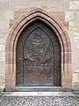 * Nomination Door of the church St. Michael in Neunkirchen am Brand --Ermell 06:55, 25 June 2021 (UTC) * Promotion  Support Good quality. --George Chernilevsky 07:41, 25 June 2021 (UTC)
