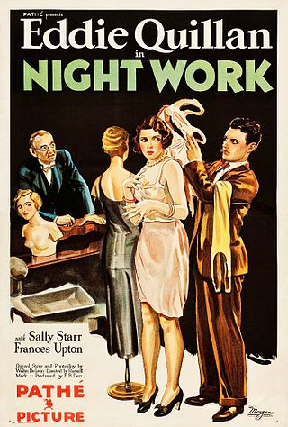 <i>Night Work</i> (1930 film) 1930 American film