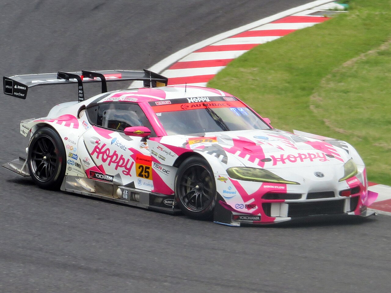 ファイル:No.25 HOPPY schatz GR Supra GT at 2022 Takanoko no Hotel 