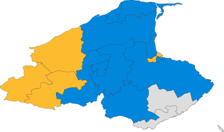 Results by ward.