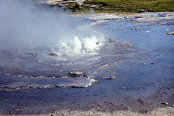 Erupción de Ojo Caliente en 1967