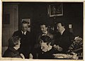 Ottorino Respighi, Ferruccio Busoni, Arrigo Serato, Ernesto Consolo, Chiarina Fino-Savio (1917) - Archivio storico Ricordi FOTO003272.jpg
