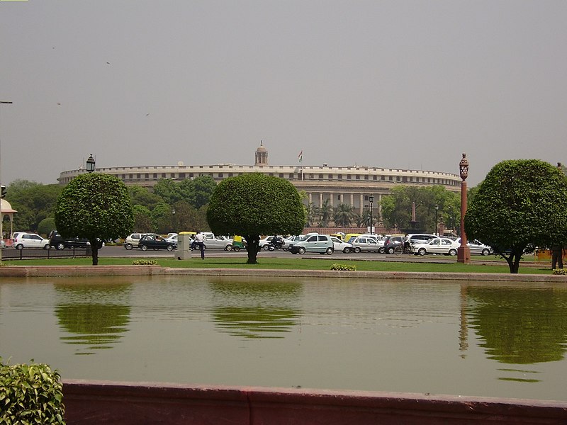 File:Parliament of India, Delhi - panoramio.jpg
