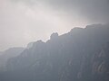 Peaks of Daedunsan in cloud