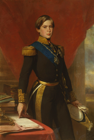 Pedro V, King of Portugal (1854) - Franz Xaver Winterhalter.png