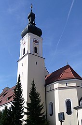 Die katholische Stadtpfarrkirche St. Mariä Himmelfahrt