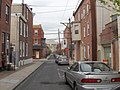 Bucknell Street, Fairmount, Philadelphia, PA 19130, 800 block, looking north towards Parrish Street