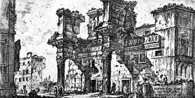 Foro di Nerva di Giovanni Battista Piranesi