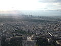 Pohled z Eiffelovy věže na severozápad