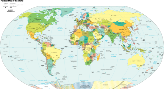2019 World map