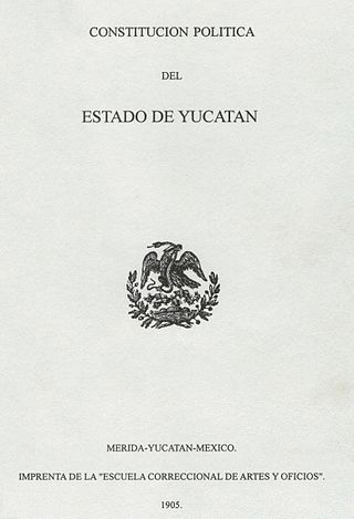 <span class="mw-page-title-main">Constitution of Yucatán</span>