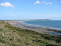 Porth Neigwl o Fynydd Rhiw