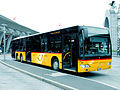 PostAuto bus van het type Mercedes-Benz Citaro L te Luzern