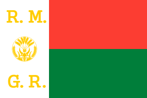 Presidential Standard of Madagascar (1972-1975).svg