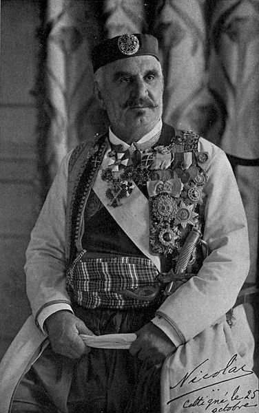 [WW1] Front des Balkans 376px-Princ_Nicholas_of_Montenegro_%28W_Le_Queux%29