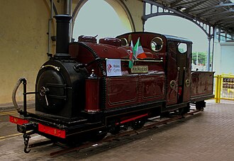 Princess on display at Dublin's Heuston station as part of the celebration of its 150th. anniversary. Princess at Dublin Heuston Station.jpg