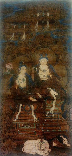 File:Qing Dynasty Bodhisattvas.jpg