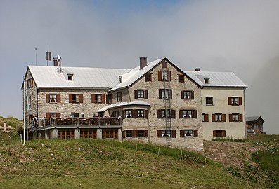 Rappenseehütte near Oberstdorf-Einödsbach