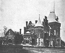 Палац, каля 1900