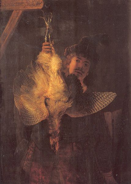 File:Rembrandt - Self portrait with bittern.jpg