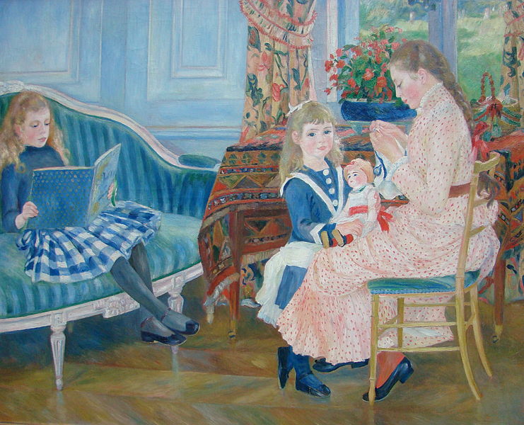 File:Renoir Nachmittag der Kinder in Wargemont.jpg