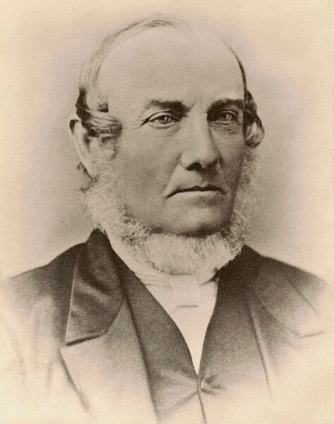 Revd Edmund Miller, the school's first headmaster, 1847–1850