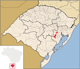 São Jerônimo – Mappa