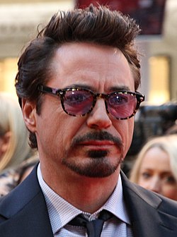 Robert Downey Jr., který ztvárnil Iron Mana.