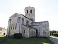 Rouffignac, kilise, kuzeydoğu view.jpg