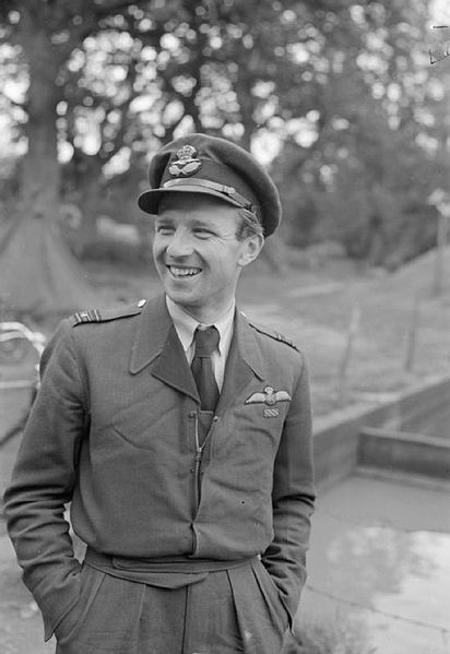 Lucas as Commanding Officer of No. 616 Squadron RAF during the Second World War