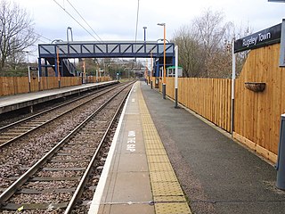 <span class="mw-page-title-main">Rugeley Town railway station</span> Railway in Staffordshire, England