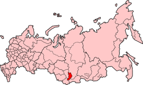 Poziția localității Saianogorsk