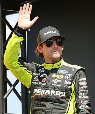 <span class="mw-page-title-main">Ryan Blaney</span> American race car driver