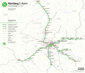 S-Bahn Nürnberg: Linien und Betrieb, Fahrzeuge, Geschichte