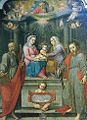 Madonna che porge il Bambino a Sant'Anna, inizio del secolo XVII