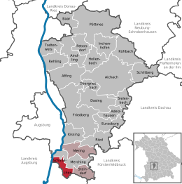 Schmiechen - Localizazion