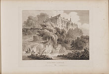 Engraving of the castle from Scotia Depicta by James Fittler Scotia Depicta - Brechin Castle -Plate-.jpg