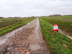 Secteur pavé de Pont-Thibaut à Ennevelin